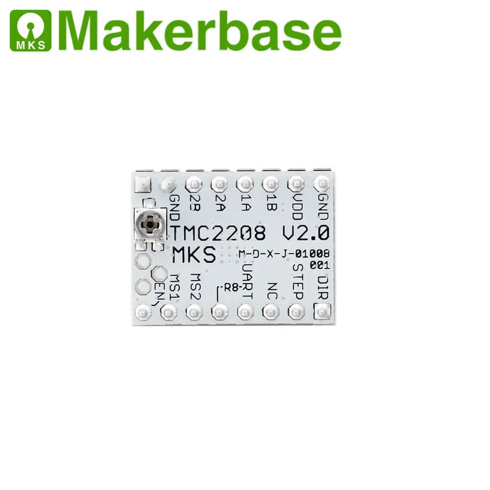 Драйвер шагового двигателя Makerbase MKS TMC2208 2208 запасные части для 3D принтера