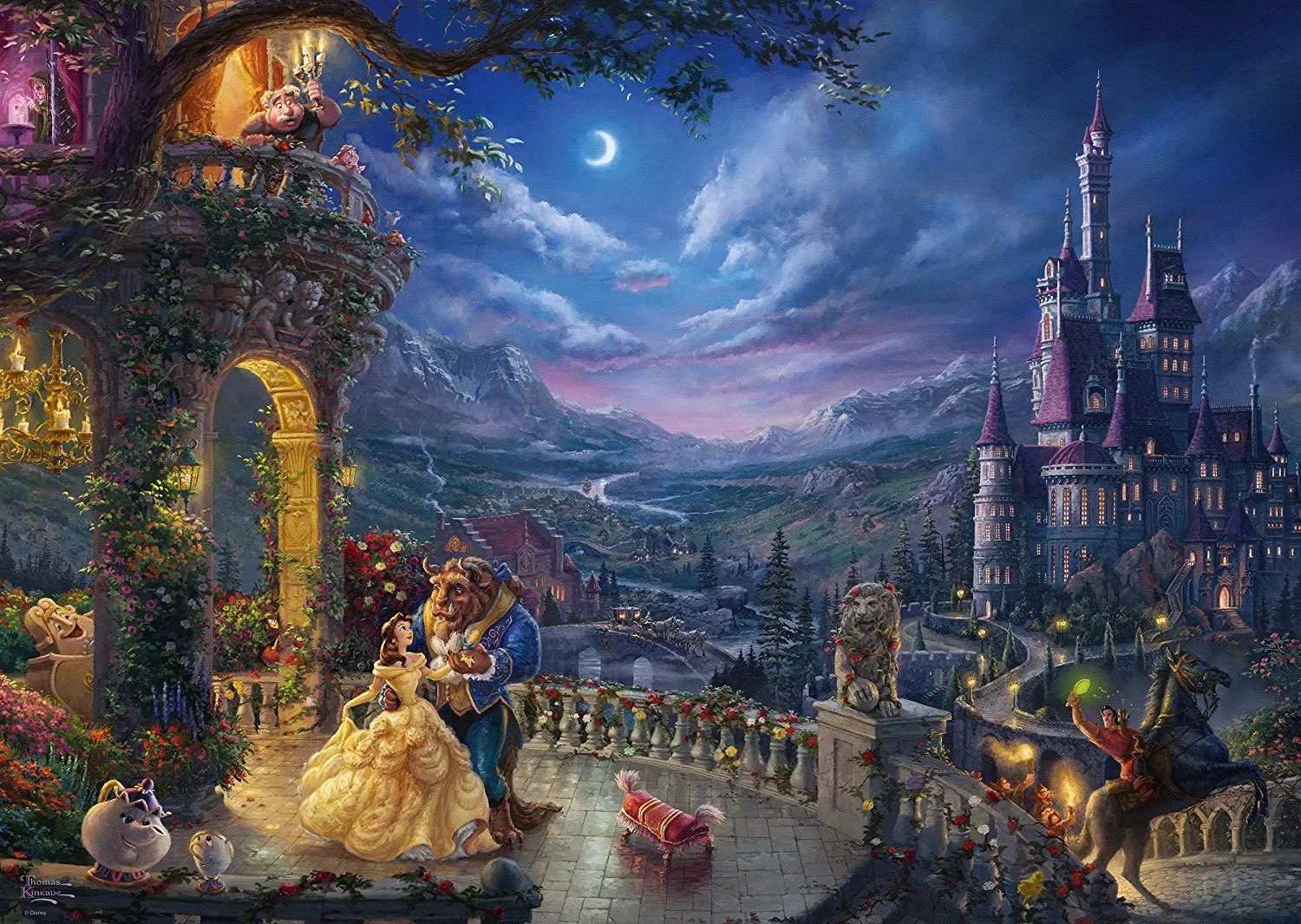 

Beauty and The Beast 1000 Pieces of German Jigsaw Puzzle