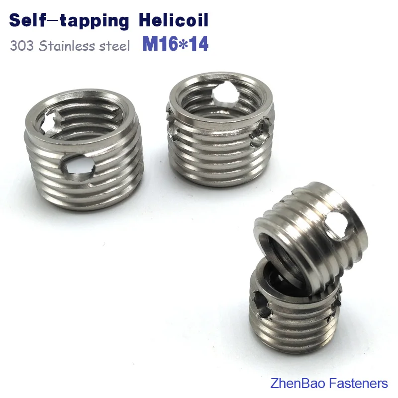 m16*14 , 5pcs , self tapping Damaged Thread Repair , 303 Heli coil