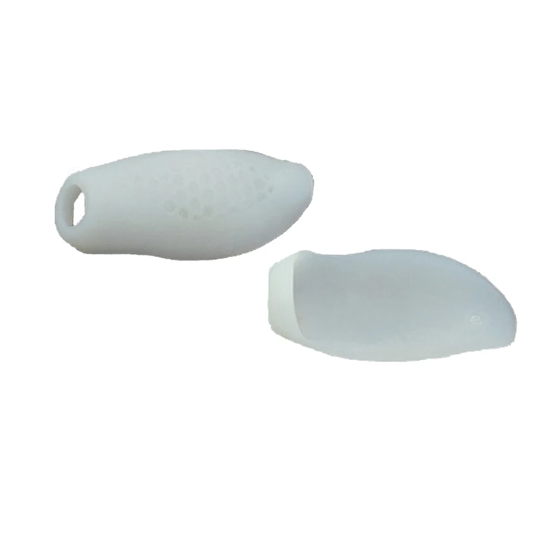 4PCS=2Pairs Toe Corrector Separator Pedicure Tools Orthopedic Bunion Corrector Hallux Valgus Toe Protector Foot Care Silicone