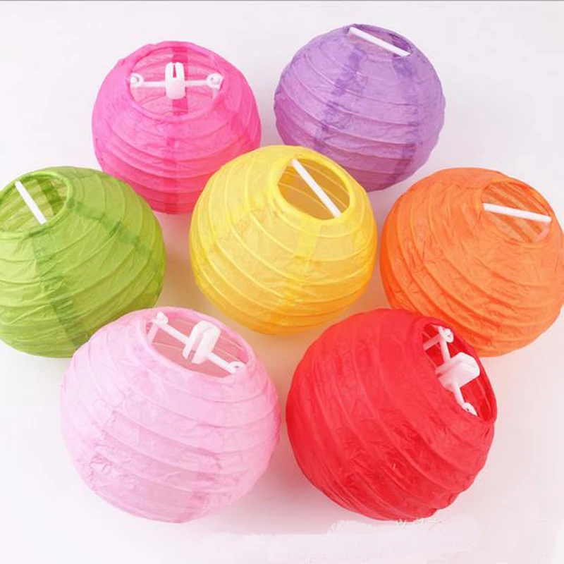 4 Inch 10cm Round Chinese Paper Lantern Balls for Decoration Festive