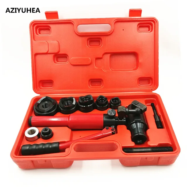 WK 12AL Universal Hydraulic Punch Driver stainless steel iron plate