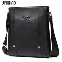 Модная английская стильная Высококачественная Мужская сумка-мессенджер из натуральной коровьей кожи, Повседневная Деловая брендовая мужская сумка через плечо из натуральной кожи, горячая распродажа