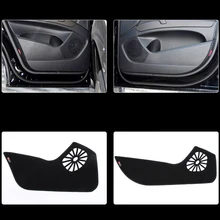 4 шт. тканевая дверца защитные подстилки Anti-kick декоративные колодки для Audi Q7