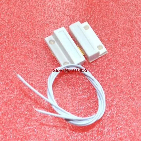 

10pair=20pcs MC-38 MC38 Wired Door Window Sensor Magnetic Switch Home Alarm System normally closed NC ,