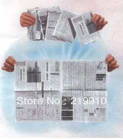 

Free Shipping Torn& Restored Newspaper Gimmick - Stage Magic