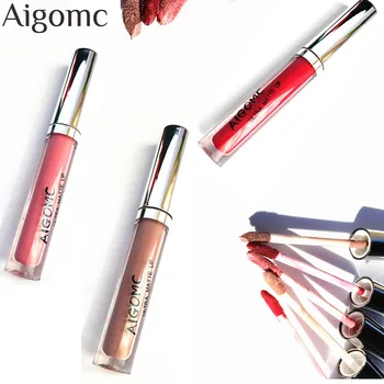 

New Fashion Long Lasting Waterproof Velvet Matte Lipstick Pen Gloss Lip Makeup Cosmetics Mist Velvet Matte Moisturizing 12 Types