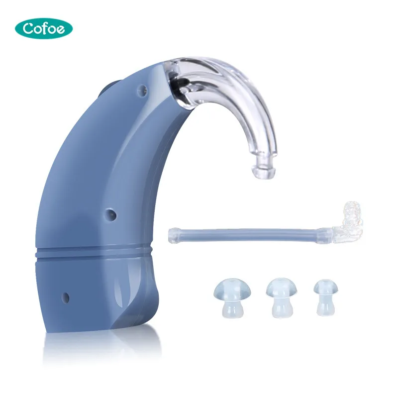 Cofoe Mini BTE Hearing Aid Behind The Ear Hearing Aids Rechargeable