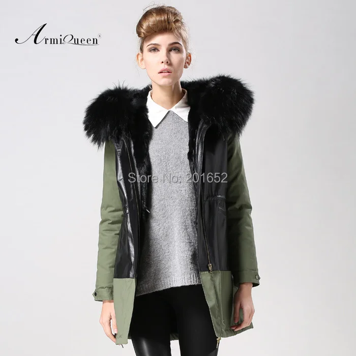 2014 Nieuwe Winter Herfst Vrouwen Elegant Kunstleer Gras Jassen bont gevoerde parka Faux fur jas Damesmode Lange jas 2014 Nieuwe Winter Herfst Vrouwen Elegant Kunstleer Gras Jassen bont gevoerde parka Faux fur jas Damesmode Lange jas