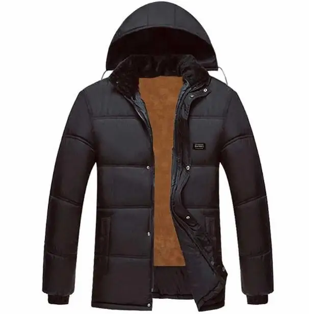 Autumn winter men fashion warm jacket men’s warm soft overcoat man outwear clothes male coats L XL XXL XXXL