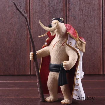 

One Piece Anime Edward Newgate as Polar Bear PVC Figures One Piece White Beard Action Figure Collectible Model Toy