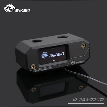 

Bykski B-VGA-SC-V2 GPU Block Connection Module with Temperature Display