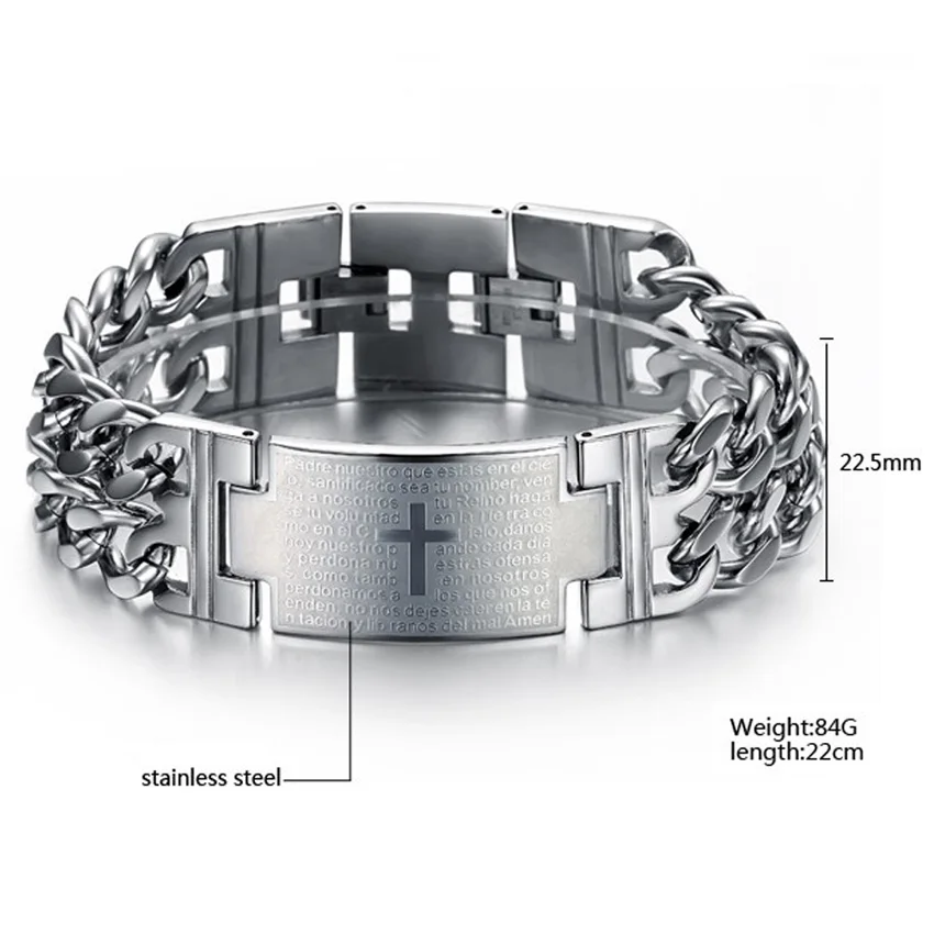 Мужской винтажный браслет из нержавеющей стали в стиле панк|steel bracelet men|stainless steel