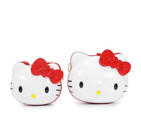 Мультяшная сумка на цепочке с котенком hello kitty, Высококачественная Милая сумка через плечо, лучший подарок для девочки