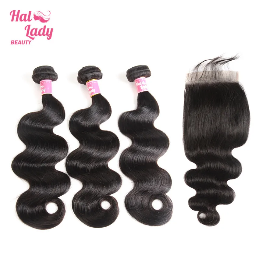 body wave and closure 5X5