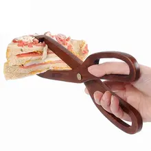 Деревянные ножницы в форме еды тост щипцы хлеб клип фруктовый торт салат зажим домашний кухонный инструмент