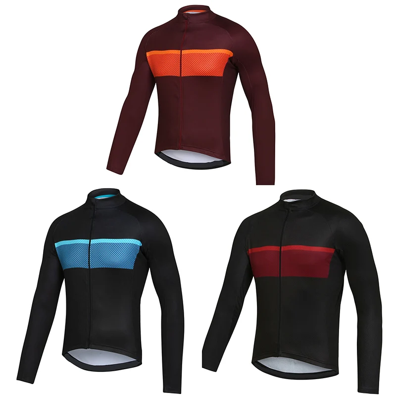 Cusroo 2022 New Man Long Sleeves Cycling Jersey Custom Made Guy Summer