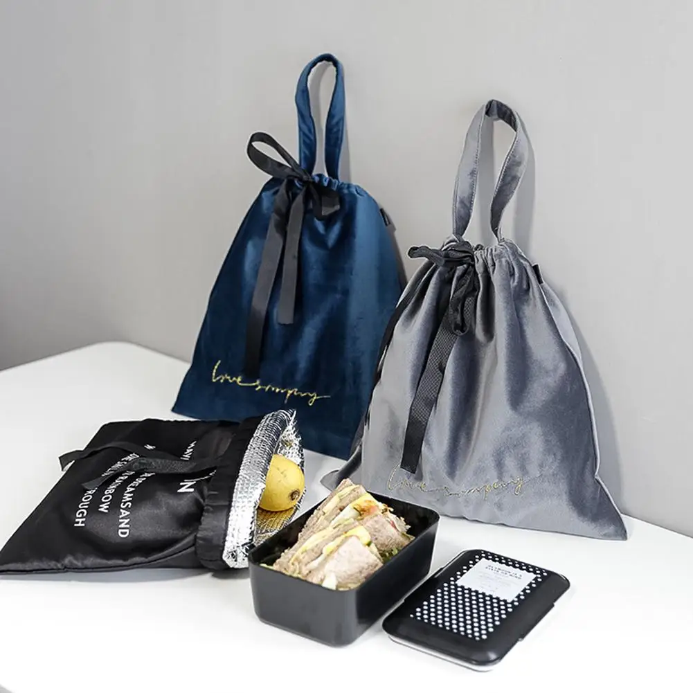 Портативный сумки для ланча уникальная превосходная красивая дизайнерская одежда "Ланч-бокс" из ручная сумка
