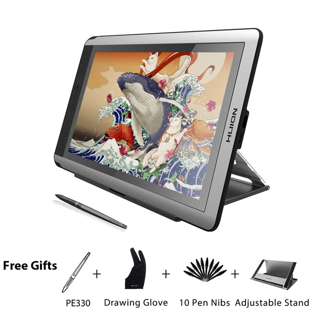 Best Offers HUION KAMVAS GT-156HD V2 Pen Display Monitor 15.6 inch Digital Graphics Drawing Tablet Monitor with 8192 Levels and Free Gifts Best Offers HUION KAMVAS GT-156HD V2 Pen Display Monitor 15.6 inch Digital Graphics Drawing Tablet Monitor with 8192 Levels and Free Gifts