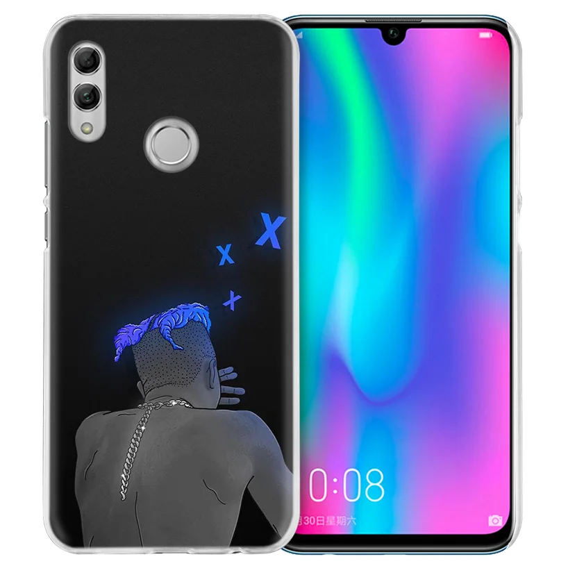 Чехол Rap Singer XXXTentacion для huawei Honor 8X Y9 9 10 Lite Play 8C 8S 8A Pro V20 20i 10i Y6 Y7 жесткий чехол для телефона из поликарбоната