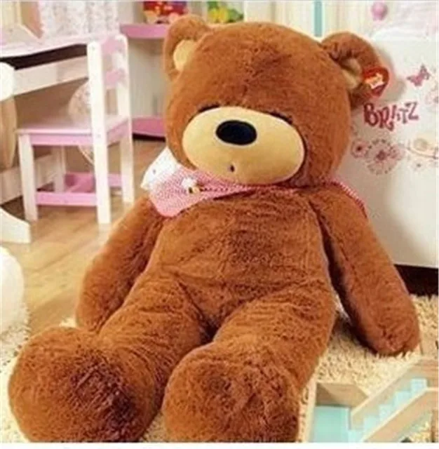 Peluches grandes de ojos cerrados de oso, productos semiterminados, muñeca de piel de oso, regalo de Navidad y cumpleaños, 60cm, 100, 2m, 2,3 m, venta al por mayor Peluches grandes de ojos cerrados de oso, productos semiterminados, muñeca de piel de oso, regalo de Navidad y cumpleaños, 60cm, 100, 2m, 2,3 m, venta al por mayor