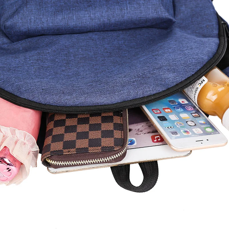 Simple de los hombres de la lona Mochila hombre Mochila estudiantes portátil paquete mujer de gran capacidad de viaje bolso Casual Mochila