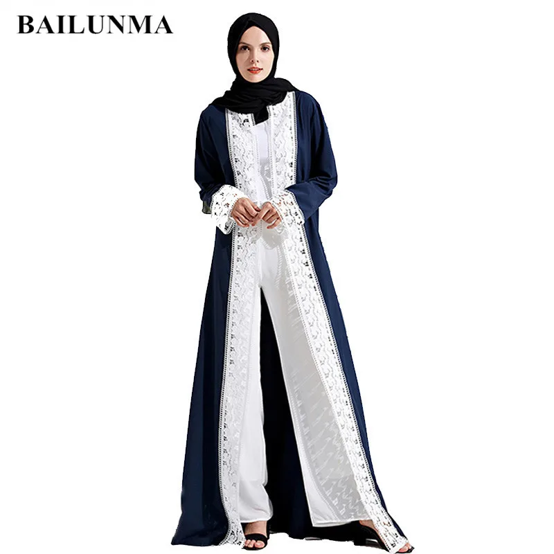 dress abayas musulman open abaya PU27 iawear