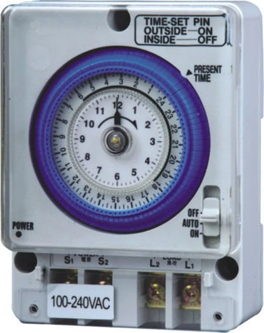 TB 35 AC220V 10A Mechanical Time Switches Manual /Auto Control Timing