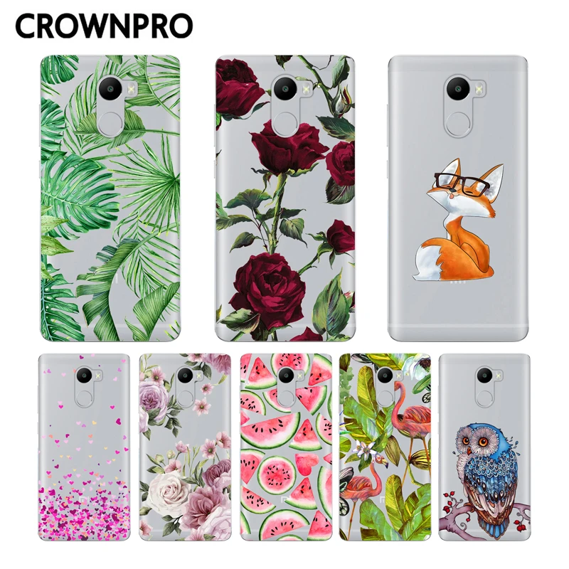 

CROWNPRO Soft TPU FOR 16GB Xiaomi Redmi 4 Case Cover Silicone Phone Back Shell Protective Fundas Redmi 4 Cases