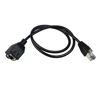 

MOSUNX Extension Cable 70CM RJ45 Male to Female Screw Panel Mount Ethernet LAN Network Futural Digital NEW F35