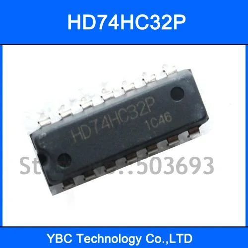 100pcs 74hc32 Hd74hc32p 74hc32p 7432 Ic Quadruple 2-input Positive Or ...