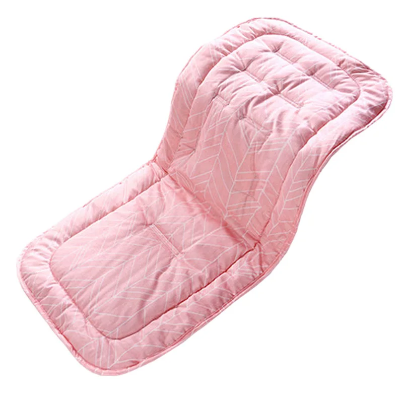 Коврик для детской коляски хлопок коляска матрасы аксессуары подушка для детского кресла Yoya сиденье коврик для коляски детский коврик на колесиках - Цвет: Pink