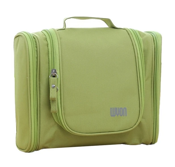 LDAJMW многофункциональная сумка для хранения макияжа, женская косметичка для макияжа, чехол, сумочка для туалетных принадлежностей, органайзер, подвесная дорожная сумка для стирки - Цвет: Зеленый
