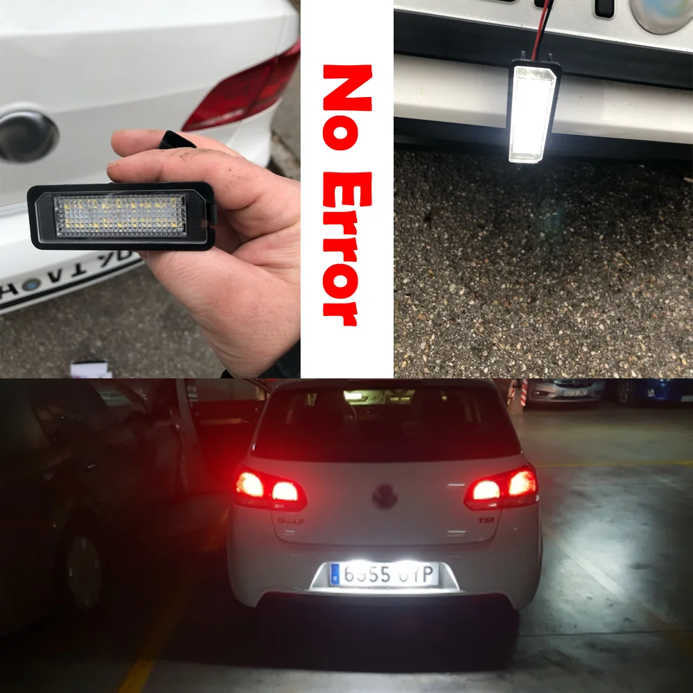 vw polo number plate light bulb