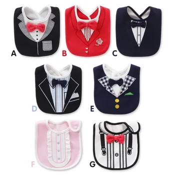 Wet Wipes Removable Waterproof Baby Bibs
