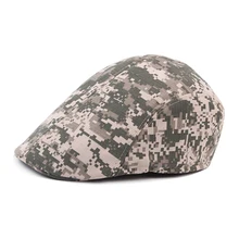 SQTEIO, камуфляжные береты, армейская мужская Кепка, летний плоский берет, таксистка, газетчик, унисекс, тонкая, дышащая Кепка