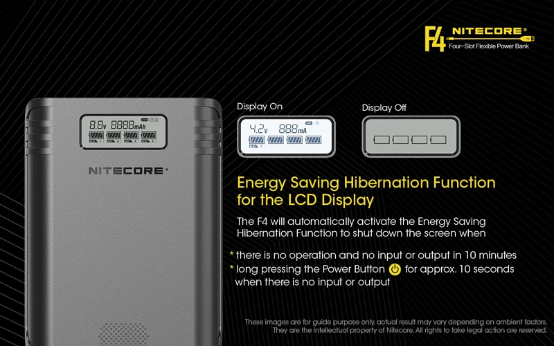 2 in 1 NITECORE F4 Power Bank & Battery Charger (6)