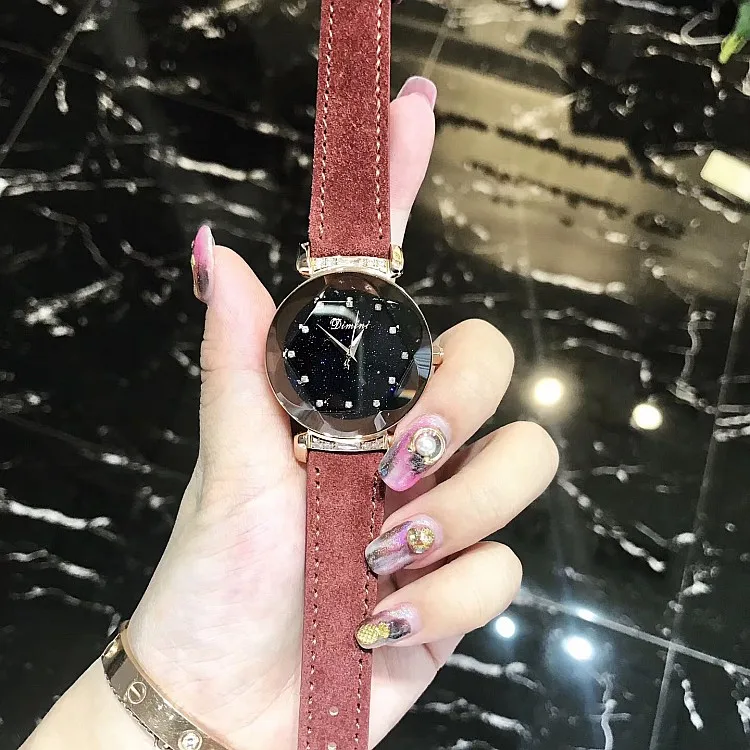 2019 высокое качество роскошные женские кварцевые часы Женское платье часы. модные плюшевые пояса из натуральной кожи часы женские наручные
