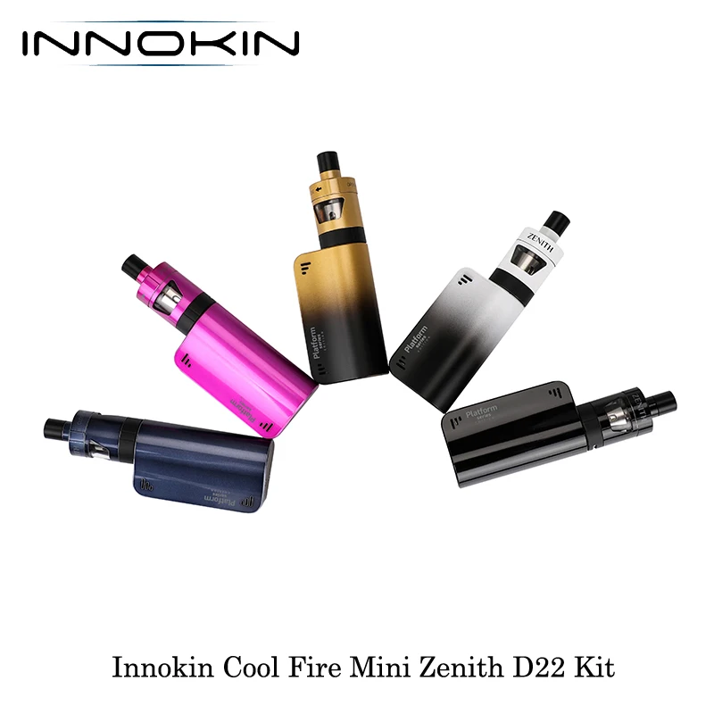 Электронная сигарета Innokin CoolFire Mini Zenith D22 40 Вт стартовый набор 1300 мАч 3 мл емкость с