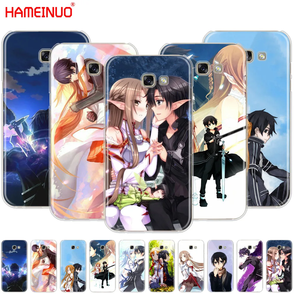 

HAMEINUO Sword Art Online SAO Japanese Anime cell phone case cover for Samsung Galaxy A3 A310 A5 A510 A7 A8 A9 2016 2017 2018