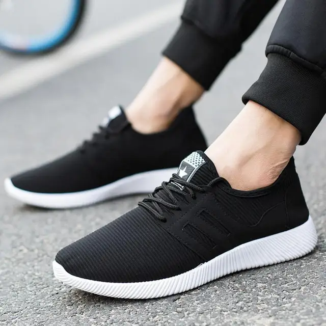 Summer Mesh Men's Sneakers Breathable Running Shoes Men Simple Style Sports Shoes Trainers Running Shoes for Male 0724