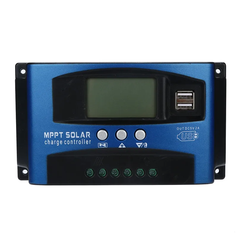 Battery Charge 405060100A MPPT Solar Panel Regulator Charge Controller 12V24V Auto Focus Tracking #F30NT06 (6)