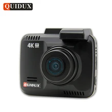 Quidux 4 К Разрешение Super HD Видеорегистраторы для автомобилей 2160 P видео Регистраторы GPS Logger Новатэк 96660 видеокамера 1080 P dashcam Камера ночное видение
