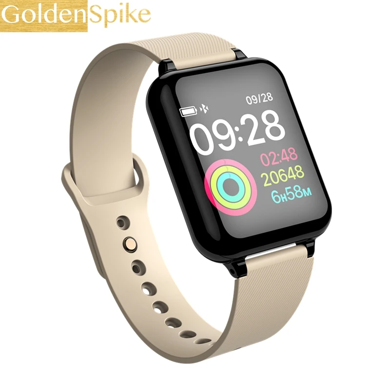 

B57 Smart Watch W4 Wearable Watch Bluetooth Heart Rate Blood Pressure Blood Oxygen Detector Men Sport Smart Wristband For IOS