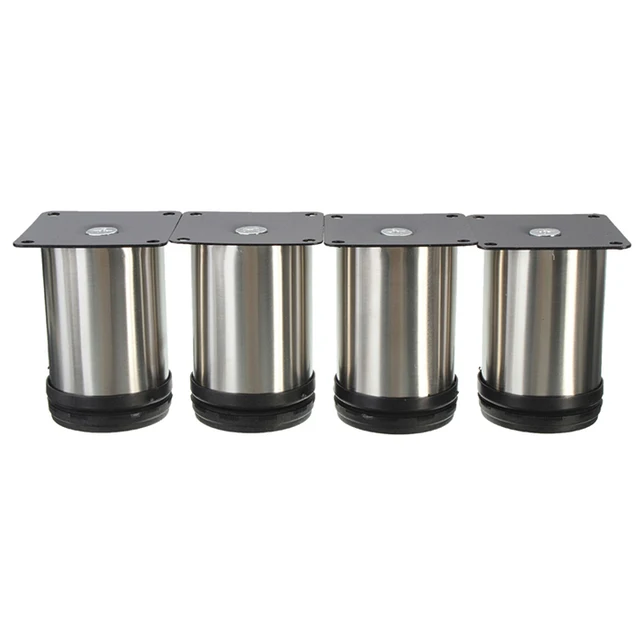 Cheap 4Pcs Cabinet Legs Adjustable Stainless Steel Furniture Feet Round Stand Holder 8cm Cheap 4Pcs Cabinet Legs Adjustable Stainless Steel Furniture Feet Round Stand Holder 8cm
