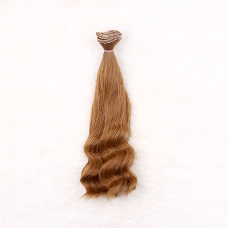 25 см куклы парики доступны для BJD SD Ye Luoli Chole куклы парики большие волны многоцветные волосы Fapai парики - Цвет: 13