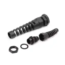 10 шт. водонепроницаемый M16 PG9 Кабельные разъемы спиральная защита для снятия напряжения