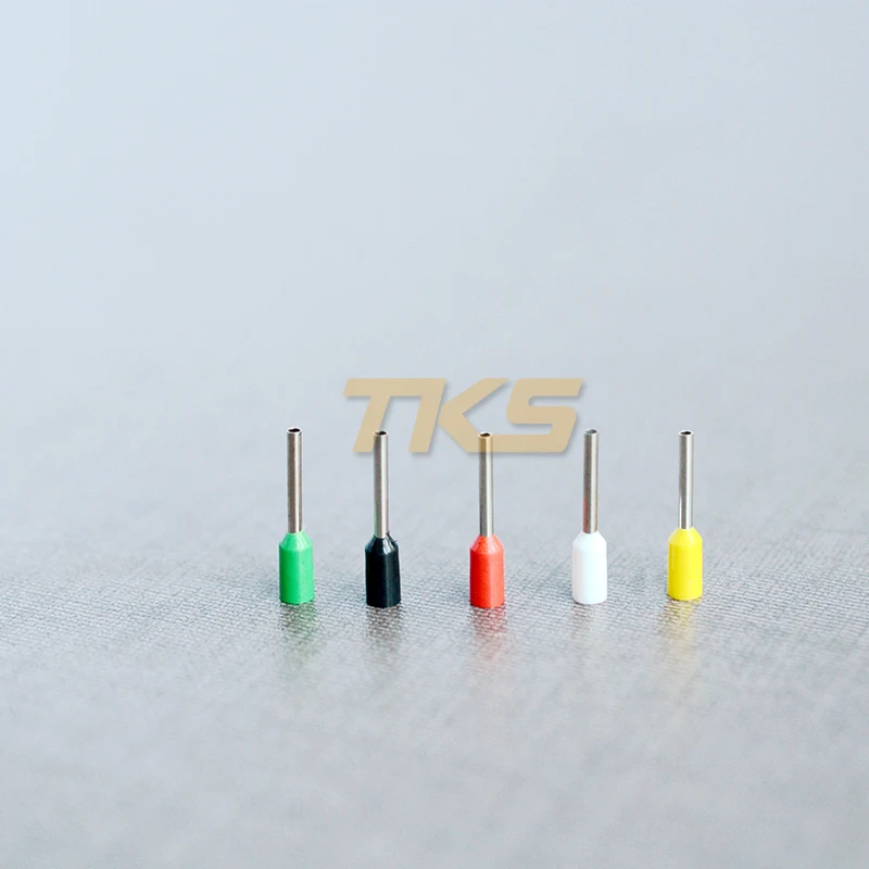 

Free Shipping Wire Bootlace Ferrule Electrical Crimp Terminals E7506 E7508 E7510 E7512 end sleeves Cable Connector for 20AWG