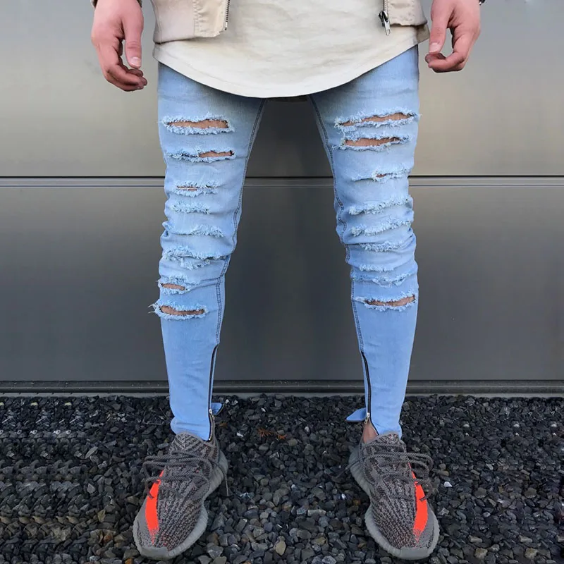 mens skinny leg track pants
