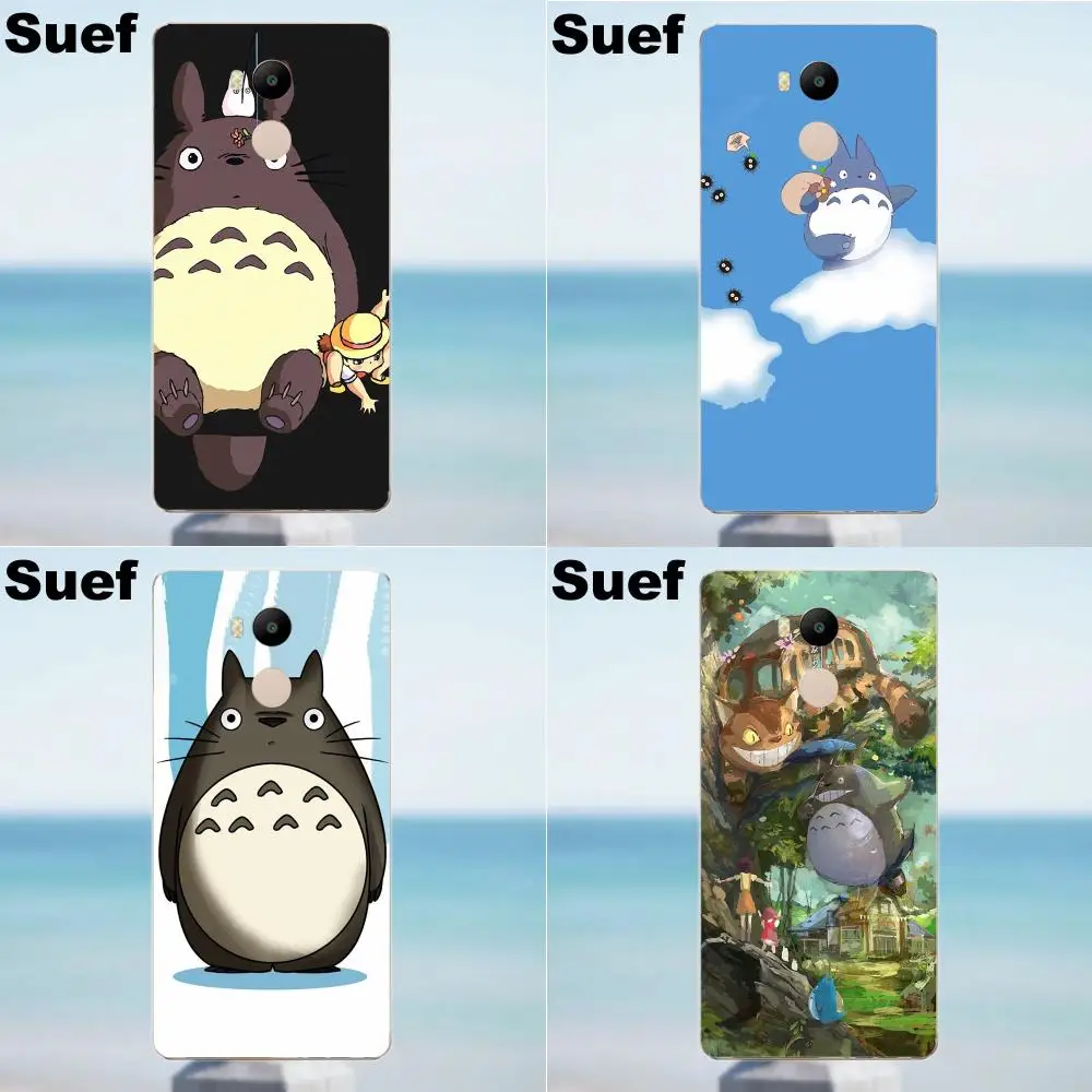 

Suef TPU Phone Case Skin Cover For Xiaomi Redmi 4 3 3S Pro Mi3 Mi4 Mi4i Mi4C Mi5 Mi5S Mi Max Note 2 3 4 Totoro